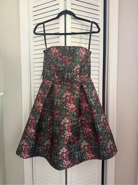 NWT Anthropologie / Hutch Strapless Jacquard Dress